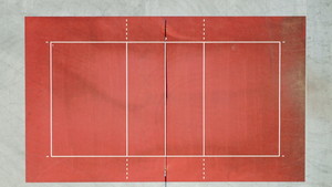Volleyball court — illustration for the organizer platform